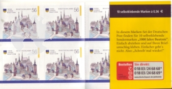 BRD MH 0048 ** - 2002 - „1000 Jahre Bautzen"